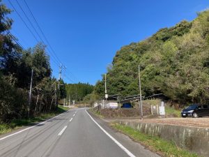 鹿児島市東俣町の資材置場・駐車場・倉庫などに最適な売土地